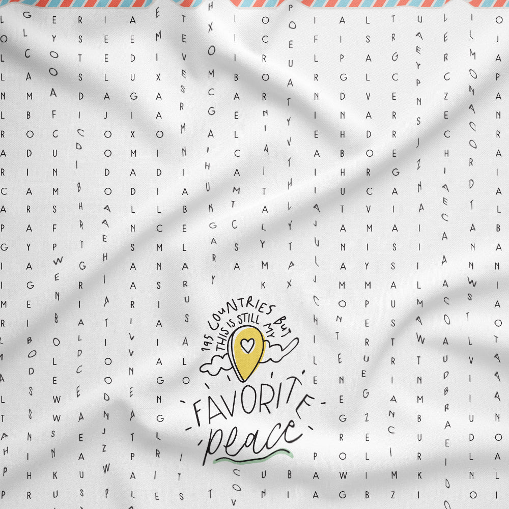 Word Search Dohar - Countries of the World