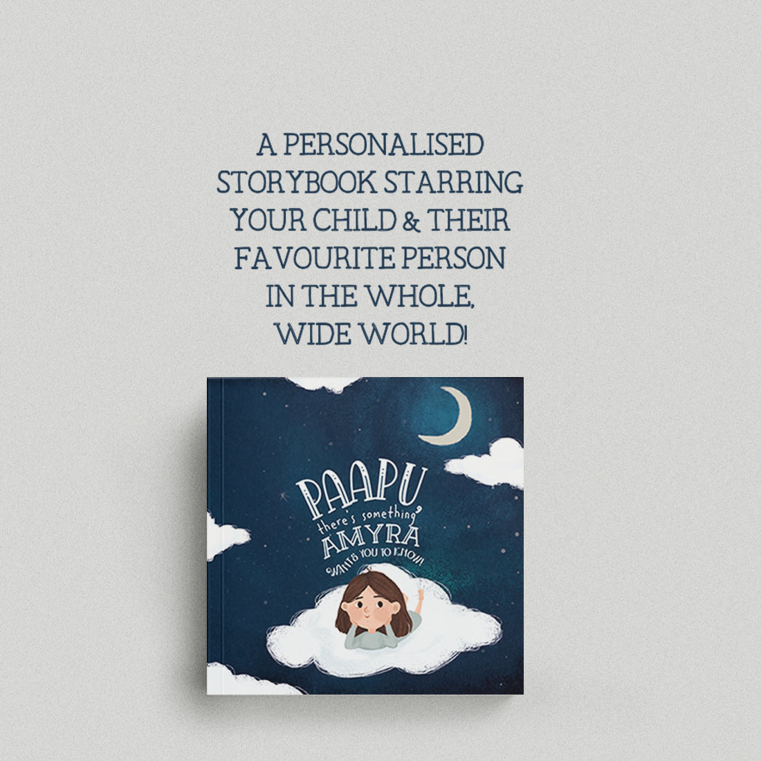 Personalised Story Book - Starring your child & their favourite person in the world!