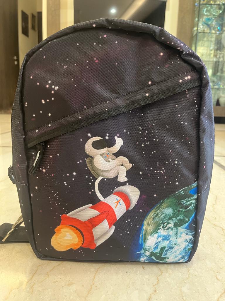 Travel Crossbody Slingbag Space & Rocket ISRO Theme