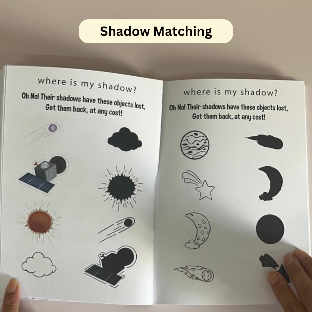 Personalised Space Themed Activity Book