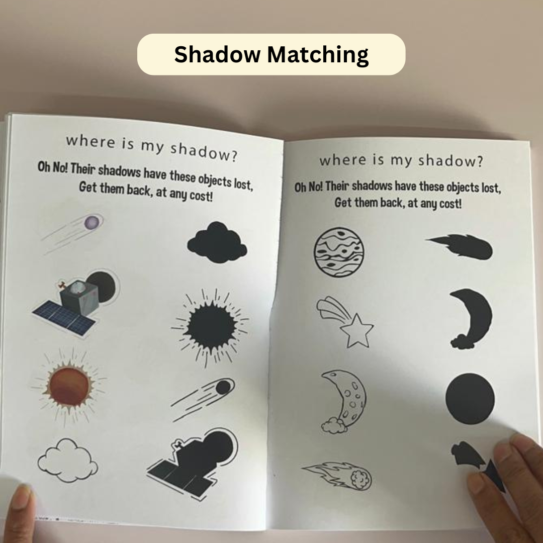 Personalised Space Themed Activity Book – Elemeno Kids India