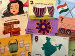 Load image into Gallery viewer, Hindi - English India Playdough Mats - Numbers (1-10)
