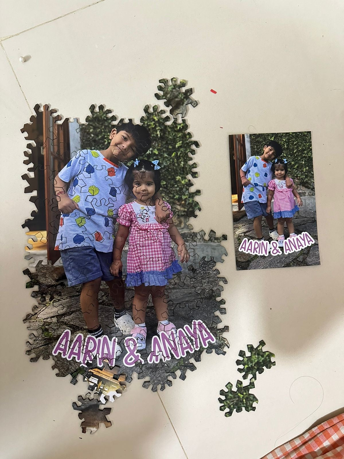 Personalised Double Sided Puzzle