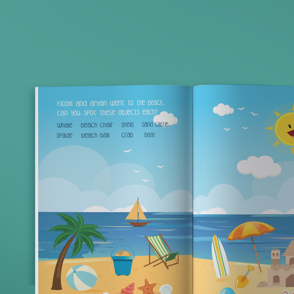 Personalised 'Siblings Edition' Activity Book!