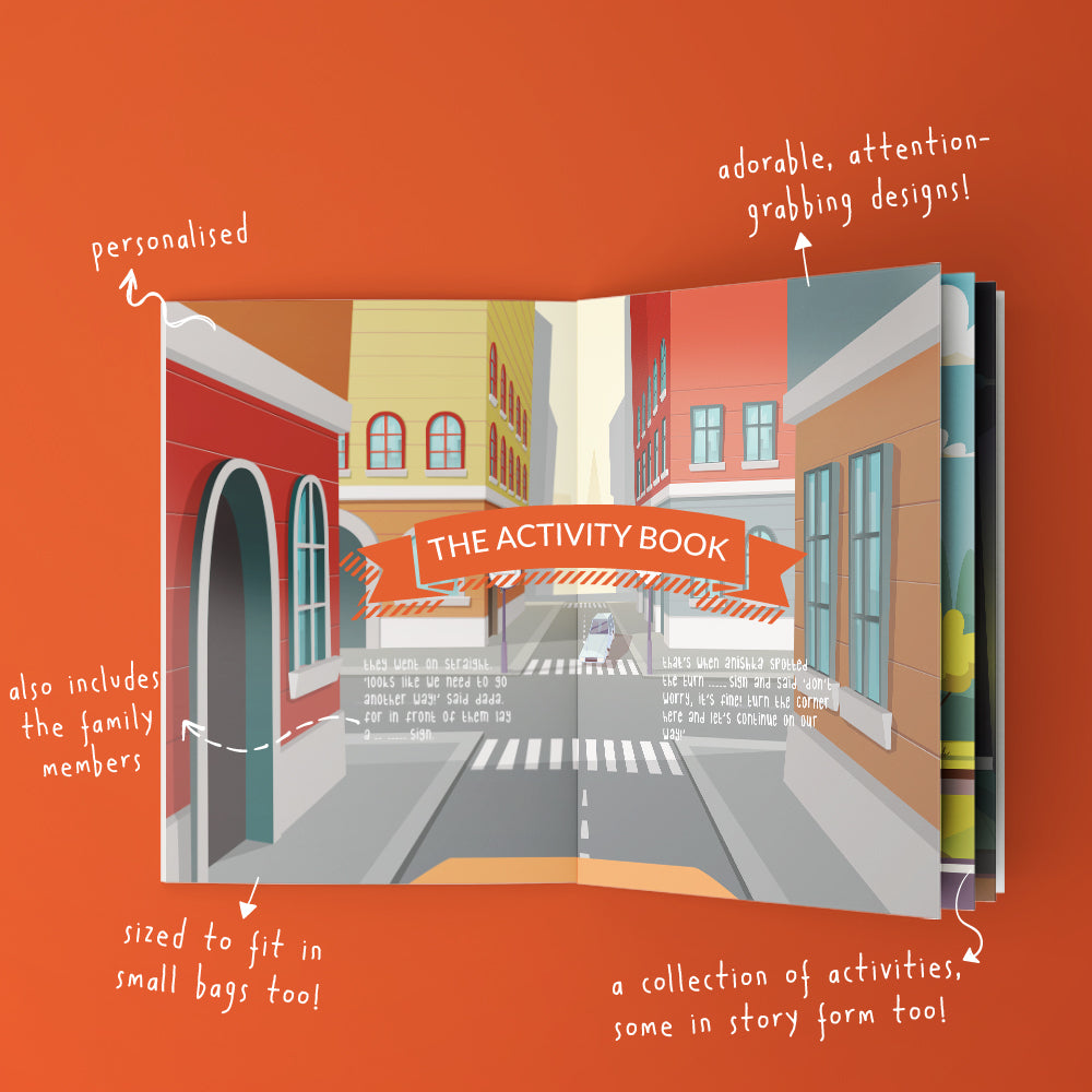 Personalised Activity Book- Interactive, Fully-loaded & Conveniently-s ...