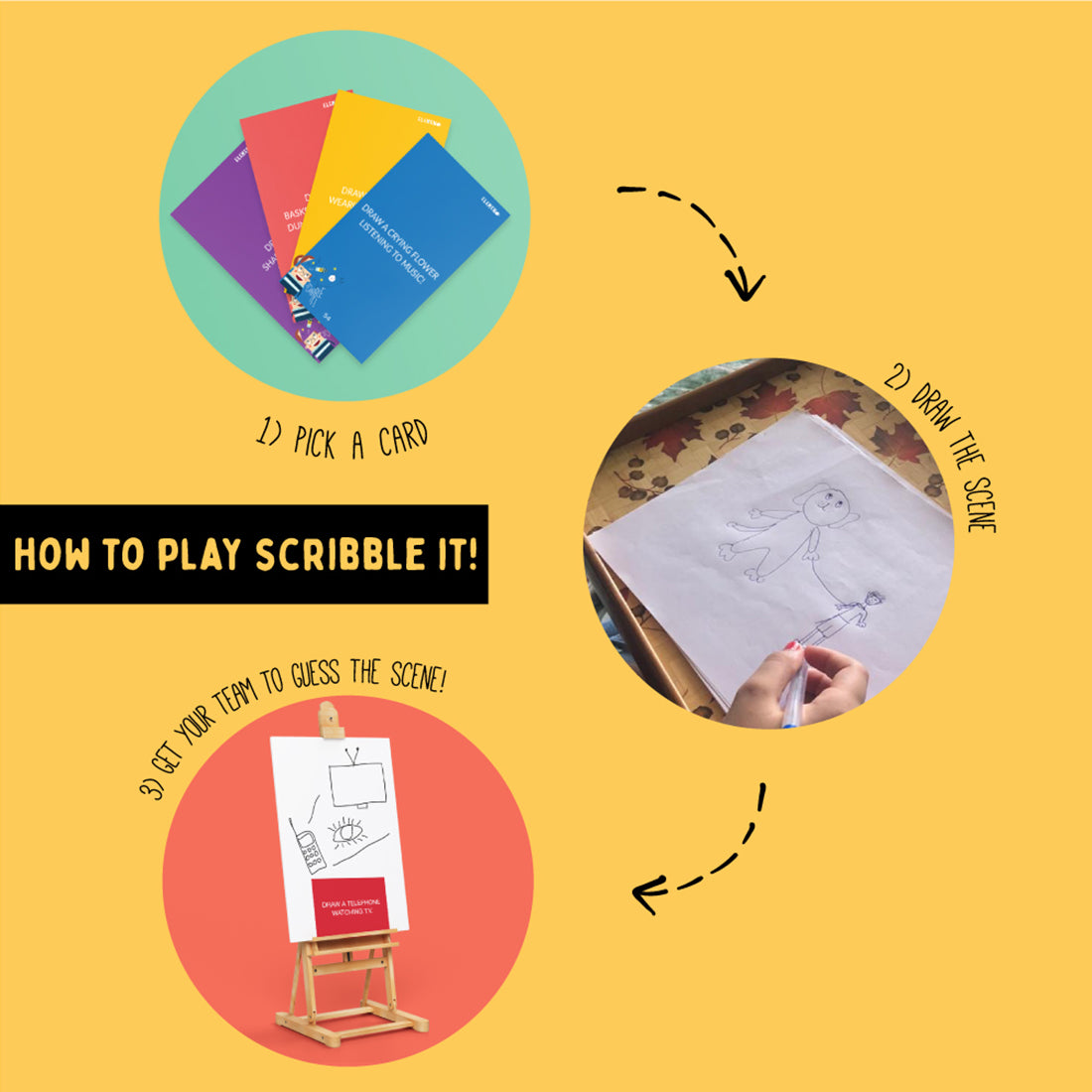 Scribble It - A Drawing Game of Hilarious Situations!