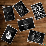 Load image into Gallery viewer, New Born Flash Cards: High Contrast Cards | Tribal Art Patterns of India
